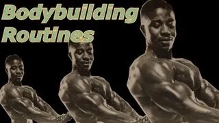 Bodybuilding Routines - Bodybuilding Tips To Get Big