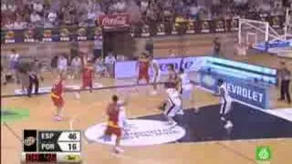 Ricky Rubio debut vs Portugal