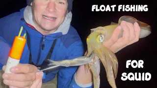 Time To Go Squid Fishing | Catching Squid using a FLOAT & BAIT NEEDLE | Lazy Way to Squid Fish