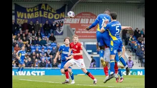 AFC Wimbledon 1-5 Swindon Town 📺 | Dons well beaten 😣 | Highlights 🟡🔵