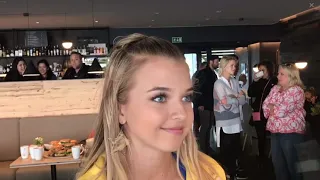 Joalin from Now United in an interview in Finland