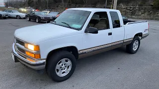 Test Drive 1997 Chevrolet Silverado 1500 4x4 SOLD $6,950 Maple Motors #BC3