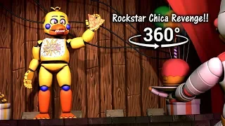 360°| ROCKSTAR CHICA REVENGE!! - FNAF6/FFPS [SFM] (VR Compatible)