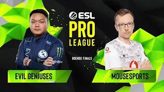 CS:GO - Evil Geniuses vs. mousesports [Train] Map 1 - Quarterfinals - ESL Pro League Season 10 Final