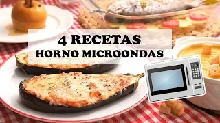 4 Recetas muy Fáciles y Rápidas para el Horno Microondas