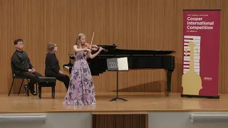 2022 Thomas & Evon Cooper International Competition Violin - Round 2 Recital: Audrey Goodner