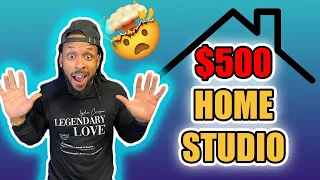 How to Setup a Home Studio for $500
