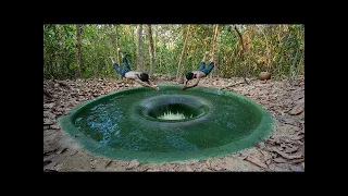 Building The Most Mysterious and Beautiful Deep Hole Underground Swimming Pool