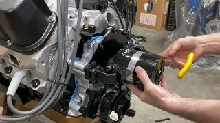 Lykins Motorsports Realtime Holley Frostbite SBF Electric Water Pump Install ASMR