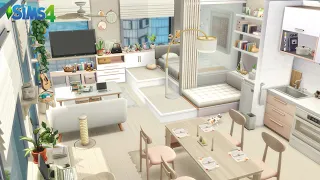 SMALL COZY APARTMENT ☀️ | No CC | The Sims 4 Stop Motion Build