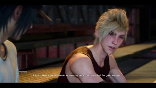 FINAL FANTASY XV: Noctis and Prompto share a moment