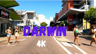 [4K] DARWIN CITY Australia 2022 Driving - Northern Territory - 4K Cinematics Drive of Darwin CBD
