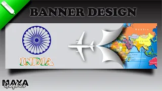 Flex Design - Banner Design in Coreldraw | Coreldraw tutorial | Maya Graphic | Graphic tutorial