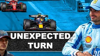 Red Bull's Secret Sainz Move As Shock Ferrari Twist Revealed!