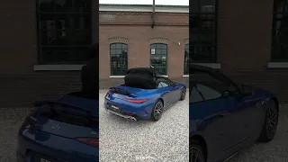 MERCEDES SL63 AMG 2023 ROOF CLOSING UNDER 10 SECS 😱😱 #shorts