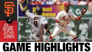 Giants vs Cardinals Game Highlights (5/14/22) | MLB Highlights