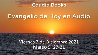 Evangelio de hoy   Viernes 3 de Diciembre 2021   Mateo 9, 27 31 - Gaudio Books