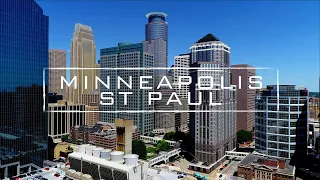 Minneapolis - St Paul, Minnesota | 4K Drone Tour Over Twin Cities