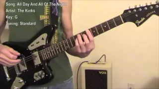 All Day And All Of The Night - (Guitar Lesson)