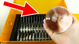 WHAT HAPPENS IF YOU DROP CRYSTAL BALL INTO THE SHREDDING MACHINE?