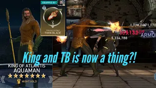 KOAAM w/ Twin Blades and Raven is the Betaclub for F2P?!! Basic attack KOAAM! Injustice 2 Mobile