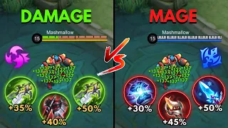 X Borg Damage Build vs X Borg Mage Build