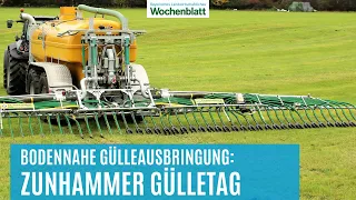 Bodennahe Gülleausbringung von Fa. Zunhammer | Landtechnik & Landmaschinen