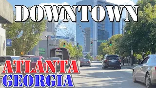 Atlanta - Georgia - 4K Downtown Drive