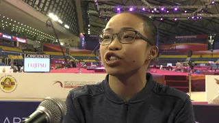 Morgan Hurd - Interview - 2018 World Championships - Podium Training