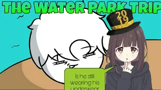 My Embarrassing Water Park Story (ft. Emirichu) | TJ Toons | Reaction