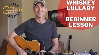 Whiskey Lullaby - Brad Paisley ft. Alison Krauss | Beginner Guitar Lesson