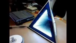 Infinity Mirror Pyramid