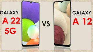 Galaxy A22 5G vs Galaxy A12 - A22 vs A12