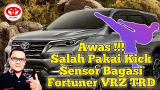 Cara Pakai Kick Sensor Fortuner #Fortuner #VRZ #Auto2000