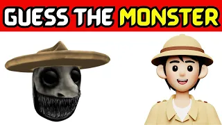 Guess The MONSTER By EMOJI | Zoonomaly Horror Game |  Smile CAT, ZOOKEEPER, Angry Cat