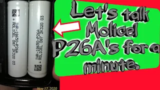 Molicel P26A 18650 Battery Review