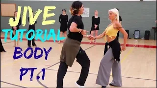 Gabriele Goffredo - Anna Matus | Jive basics | Ballroom latin | How to dance Jive