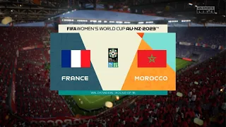 France vs Morocco | FIFA Women’s World Cup 2023 - 8th August Full Match EAFC 24 | PS5™ [4K HDR]