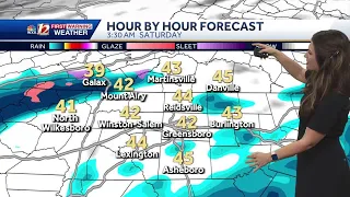 IMPACT DAY: Chilly, Consistent Rain Returns Saturday Morning