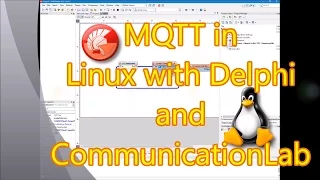 Quick Delphi test of the CommunicationLab MQTT Component in Linux