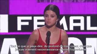 Selena Gomez - American Music Awards 2016 Discours [vostfr]