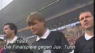 1992/1993 UEFA-Cup-Finals Borussia Dortmund - Juventus Turin