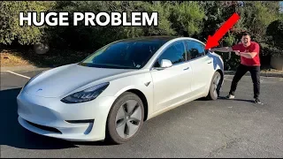 A HUGE PROBLEM WITH THE TESLA MODEL 3!!