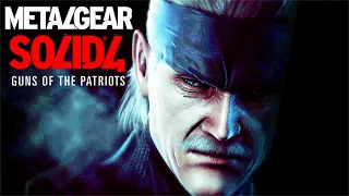 METAL GEAR SOLID 4 All Cutscenes (Game Movie) 1080p HD