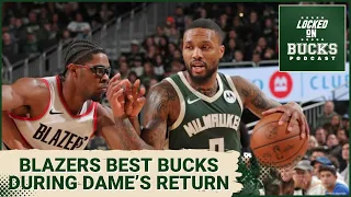 Trail Blazers play spoiler to Damian Lillard's Portland return | Milwaukee Bucks lose 119-116