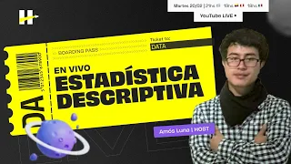 Curso Introductorio Data Analytics Vol.2 | Clase 4: Estadística descriptiva