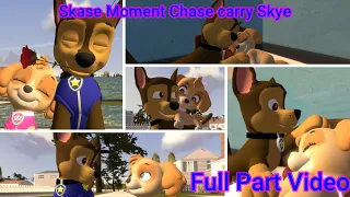 SFM PAW Patrol | Chase carry Skye and give a flower full video (Skase Moment)