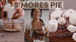 No-Bake Vegan & Gluten-Free S'mores Pie | Alt-Baking Bootcamp | Well+Good