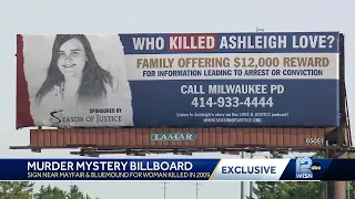 Milwaukee billboard for tips in 14-year-old cold case