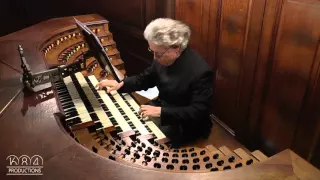 Saint-Sulpice organ, Daniel Roth plays Bach Schübler Chorale "Kommst Du nun", BWV 650